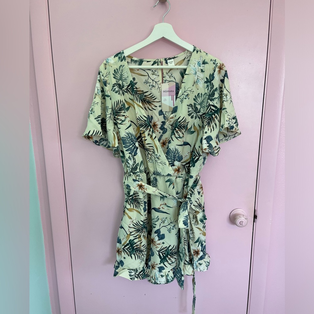 Plus size romper
